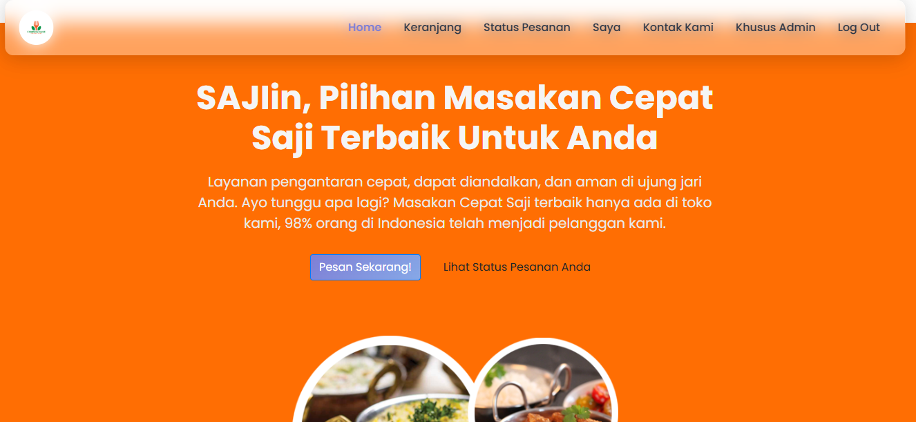 Website Pemesanan Restoran Cepat Saji